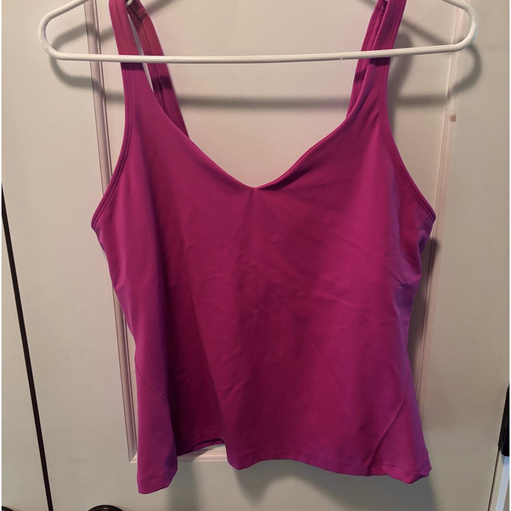 lululemon athletica Raspberry Pink Tank Top